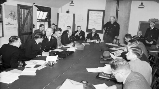 Battle Of The Atlantic A British Convoy Conference In August 1942 At The Height Of The Struggle Against German U Boats Scaled WW II Archive What Was the Battle of the Atlantic?