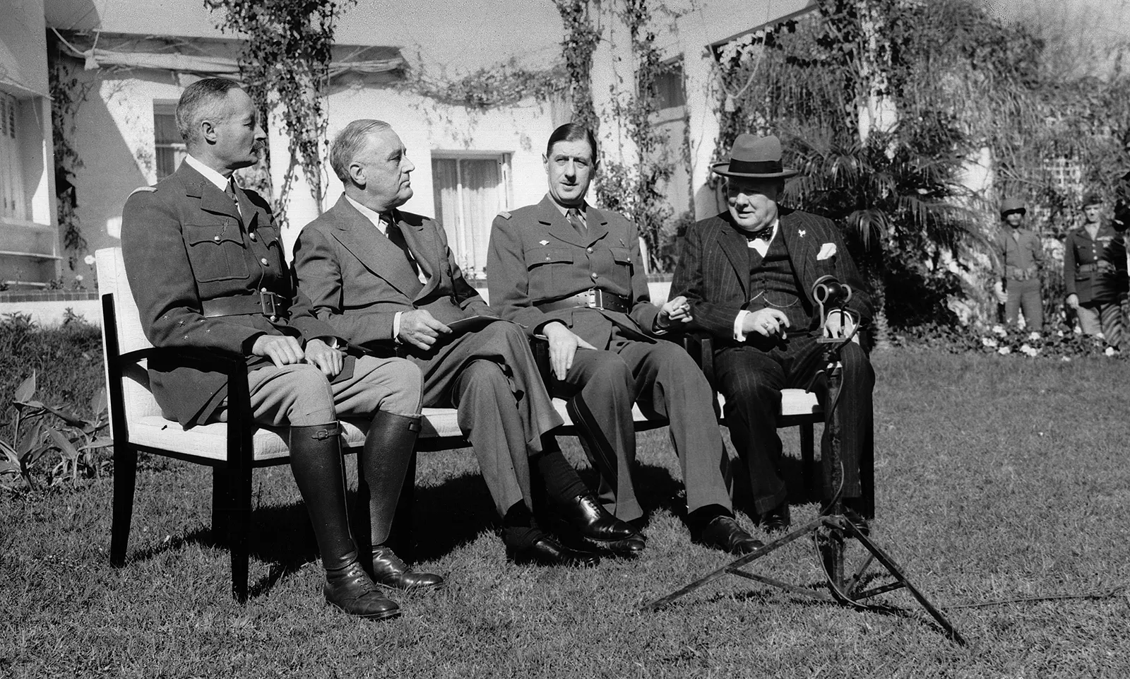 Roosevelt And Churchill Met At The Casablanca Conference In January 1943 WW II Archive The Mediterranean & Italy – The Soft Underbelly (1943–1945)