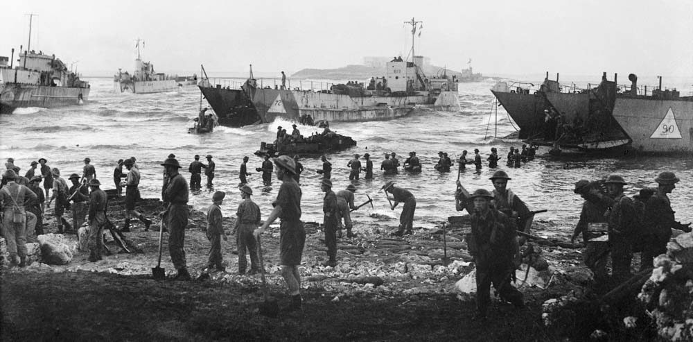 The Invasion Of Sicily Operation Husky July 9 – August 17 1943 4 1 WW II Archive The Mediterranean & Italy – The Soft Underbelly (1943–1945)